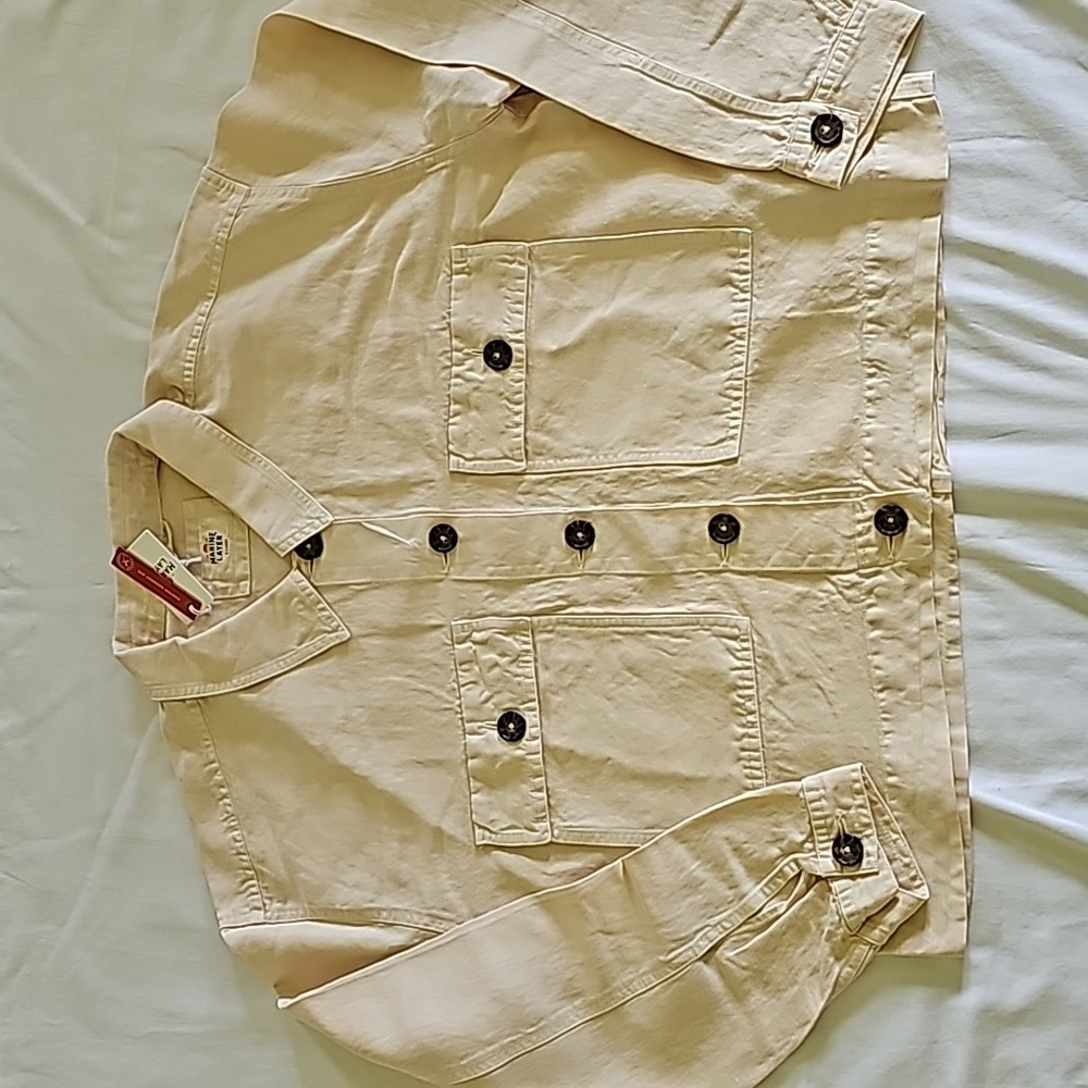 Marine Layer holland crop jacket